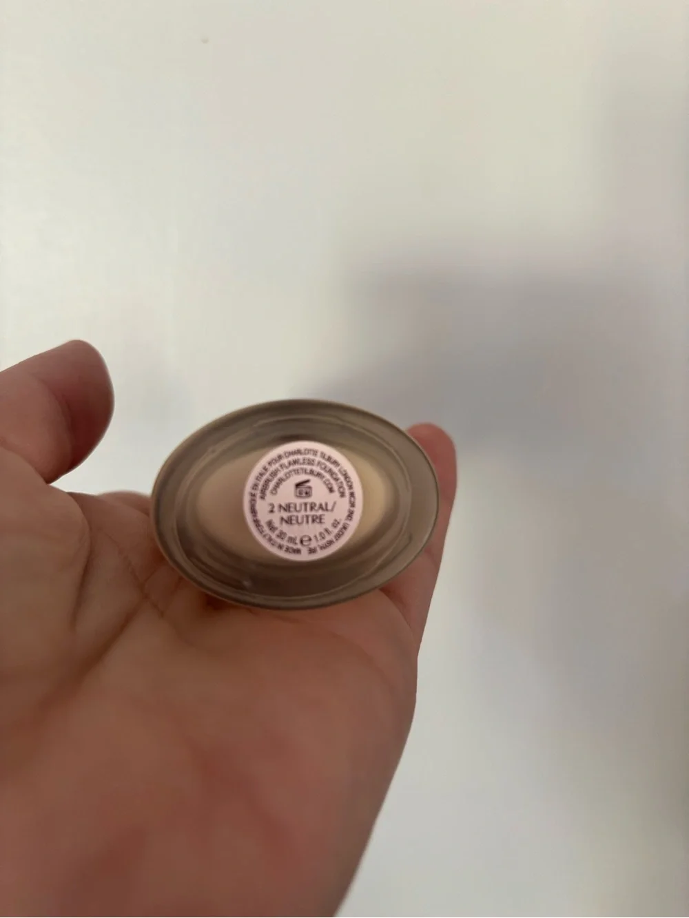 Charlotte Tilbury Airbrush Flawless Foundation Shade 2 Neutral